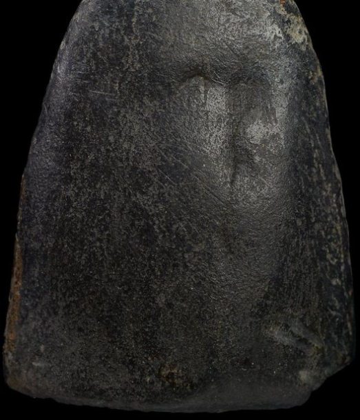 พระพิมพ์บัวเล็บช้าง เนื้อดิน กรุวัดชนะสงคราม กรุงเทพฯ มาพร้อมบัตรรับรอง