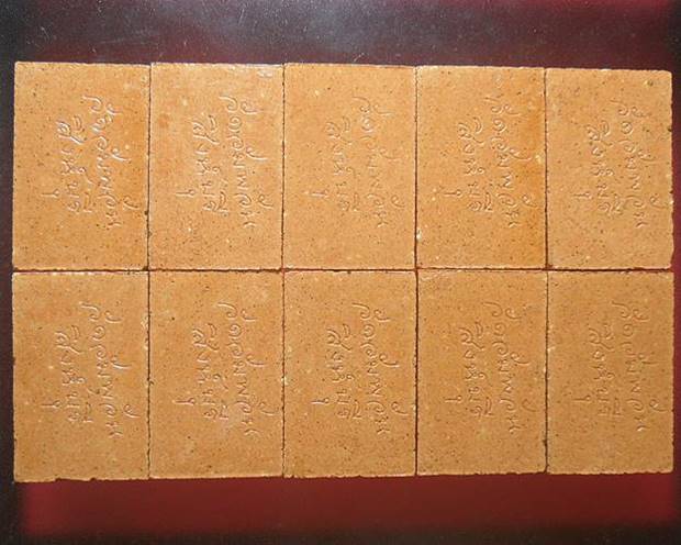 กวางใหญ่ รุ่น2 หลวงพ่อจรัญ วัดอัมพวัน สิงห์บุรี 10องค์เคาะเดียวแดง