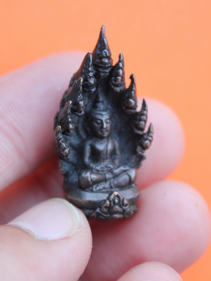 ((เคาะเดียวแดง)) รูปหล่อพระนาคปรก วัดนาคกลางวรวิหาร