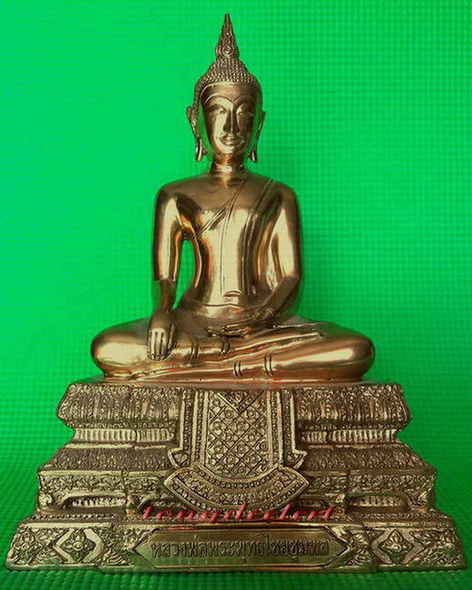 พระบูชาพระพุทธไชยชุมพล วัดไชยชุมพลชนะสงคราม (วัดใต้) จ.กาญจนบุรี