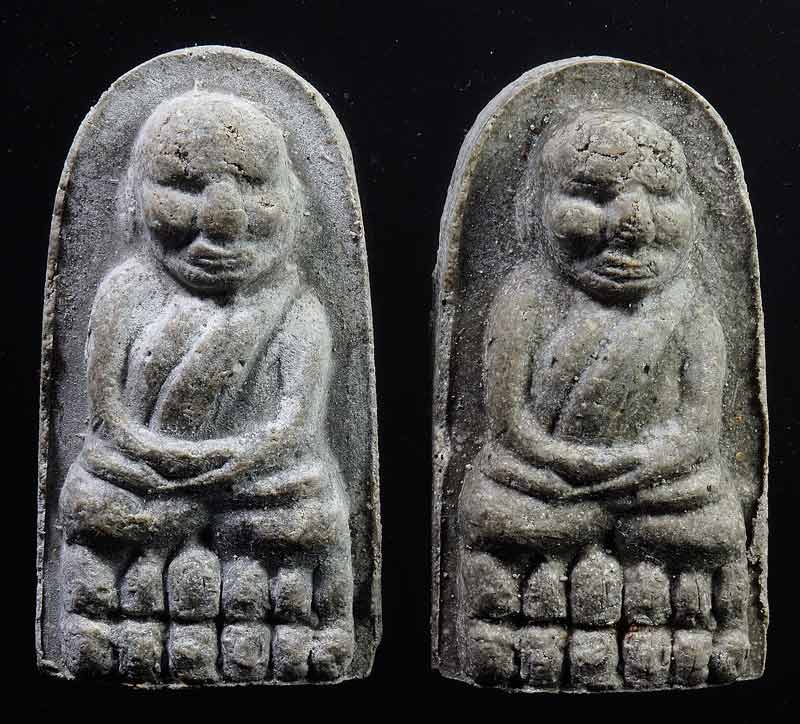 หลวงปู่ทวด (หลังหงษ์) วัดศรัทธาธรรม สมุทรสงคราม ( หลวงปู่หมุน ปลุกเสก 1 ไตรมาศ)
