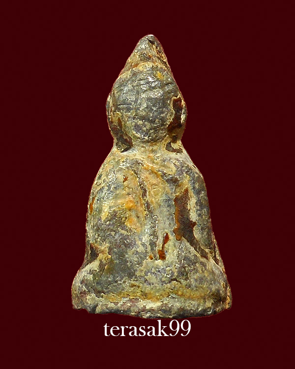 พระชัยวัฒน์ กรุวัดเชิงท่า นนทบุรี เนื้อตะกั่วสนิมแดง สวยๆราคาเบาๆ