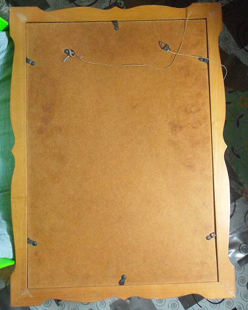 รูปถ่ายหลวงพ่อจรัญ วัดอัมพวัน สิงห์บุรี ขนาดรวมกรอบ 14x19นิ้ว