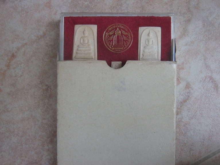 สมเด็จวัดระฆัง118ปี ชุด5องค์กรรมการ พิมพ์ใหญ่เป็นพิมพ์ยืดนิยมสุด กล่องแต๊ก เดิมๆ
