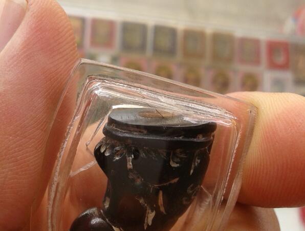 เสือเขาควายเผือกแกะ อุดผง หลวงปู่สิน เคาะเดียว