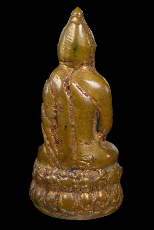 พระกริ่งปรมานุชิต ปี2508 เนื้อทองผสม วัดชิโนรส กรุงเทพฯ สภาพพอสวย
