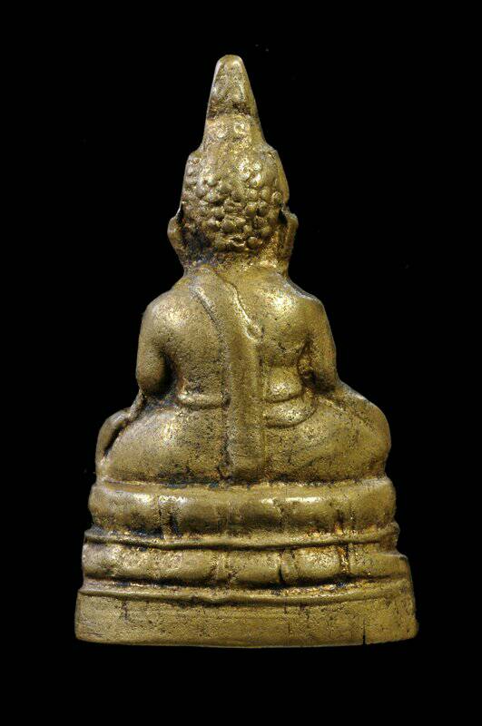 450 พระกริ่งเล็ก หลวงพ่อโต วัดพนัญเชิง ปี 2500 เนื้อทองเหลือง กริ่งดัง