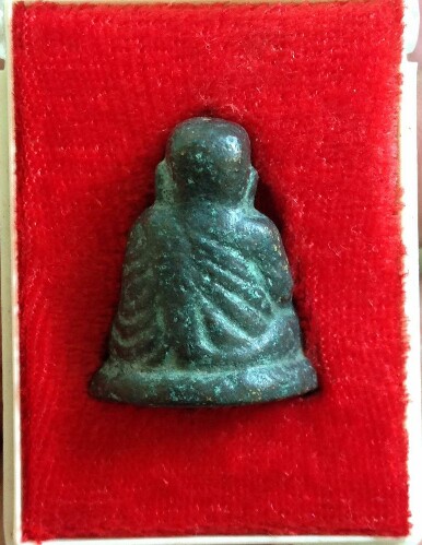 หลวงพ่อเงินปืนแตก วัดคงคาราม ปี28 เศียรโต นิยม พร้อมกล่อง