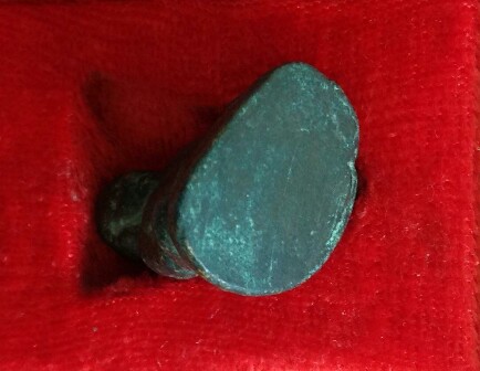 หลวงพ่อเงินปืนแตก วัดคงคาราม ปี28 เศียรโต นิยม พร้อมกล่อง