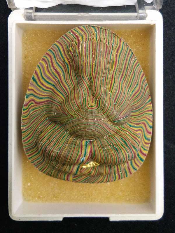 พระปิดตา สายรุ้ง พิมพ์จัมโบ้ ฝังตะกรุดทองคำ