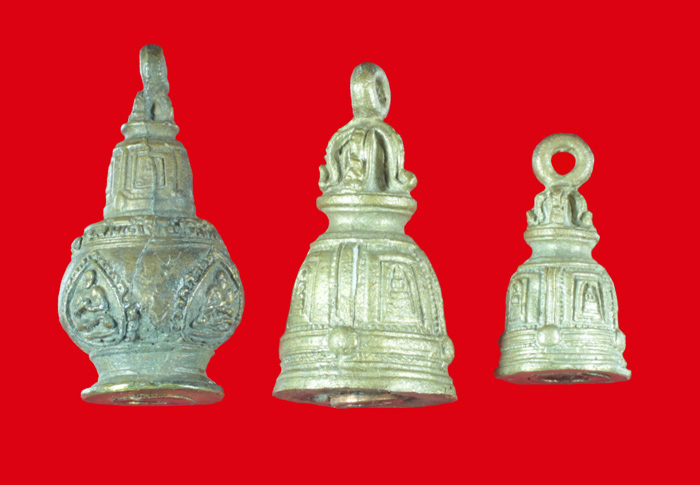 รูปหล่อระฆัง ก้นอุดกริ่งภายใน  วัดระฆังโฆสิตาราม กทม. พิมพ์เล็ก 