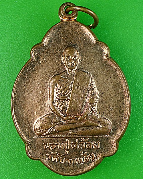 เหรียญเต่าหลวงปู่สล้ออย วัดโคกน้อย สระบุรี  A252
