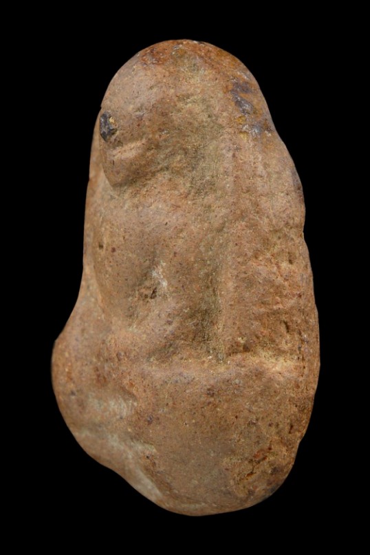 พระเม็ดน้อยหน่า เนื้อดิน จ.สุโขทัย ไม่ผ่านการใช้ มาพร้อมบัตรรับรองความแท้