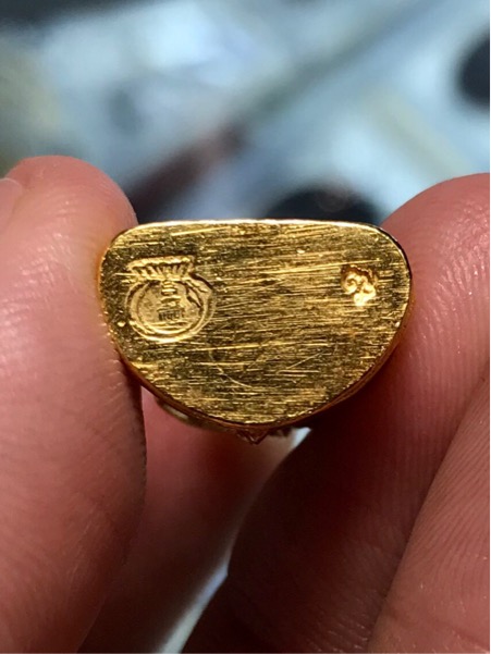 พระกริ่งโภคทรัพย์  สมเด็จพระญาณสังวร พระสังฆราชสกลมหาสังฆปรินายก วัดบวรนิเวศวิหาร กรุงเทพ พศ.2535