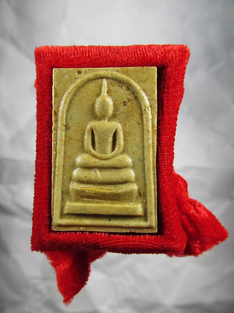 30บาท สมเด็จพุทธคุณฝังตะกุดทอง  พระอุปัชฌาย์ทอง วัดท่าสุวรรณ จ.ราชบุรี