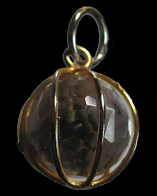 แก้วสารพัดนึก หลวงพ่อฤาษีลิงดำ วัดท่าซุง จ.อุทัยธานี ยันต์ห้ากะไหล่ทอง ปรอทสี