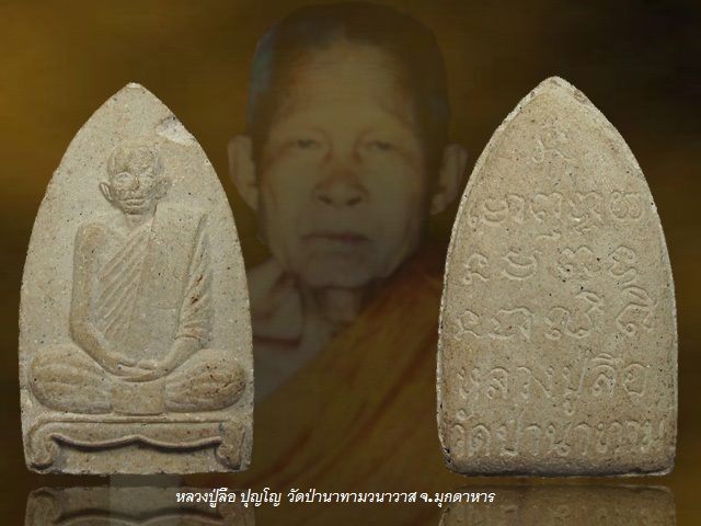 สวย หายาก ... หลวงปู่ลือ ปุญโญ วัดป่านาทามวนาวาส (วัดป่าภูน้อย) จ.มุกดาหาร
