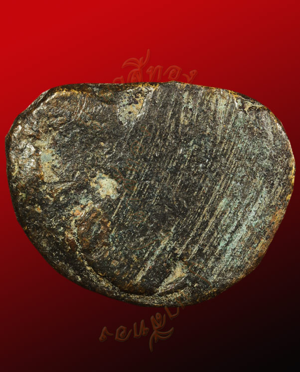 หลวงพ่อเงิน วัดบางคลาน รุ่นปืนแตก พิมพ์ ไตรมาส หน้าเณร วัดคงคาราม อ.โพทะเล จ.พิจิตร ปี พ.ศ. ๒๕๒๘ 