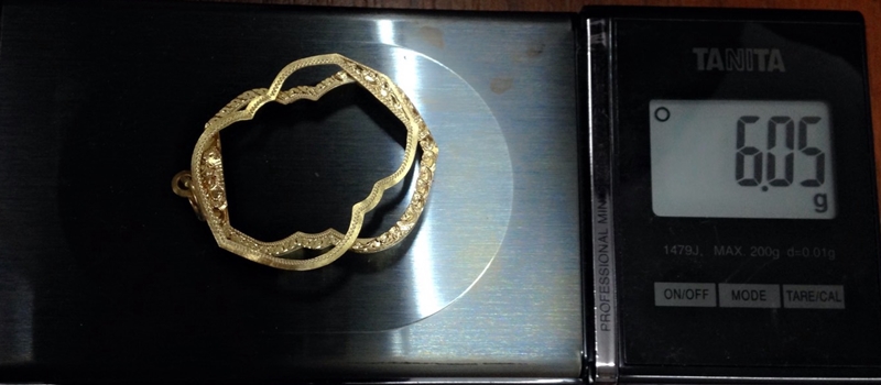 เหรียญหลวงพ่อทวด เสมาใหญ่ ปี 2522  เนื้อเงิน เลี่ยมทอง