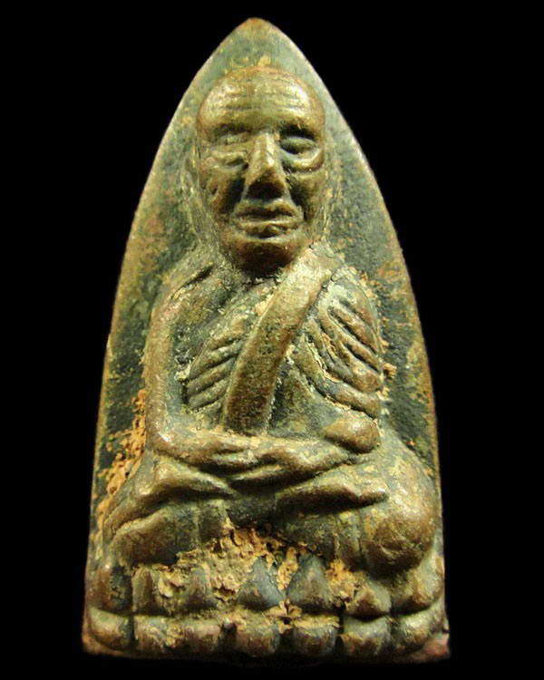 หลวงพ่อทวด เสาร์ห้ามหามงคล 100 ปี อาจารย์ทิม วัดช้างให้ เตารีดใหญ่ A กล่องกำมะหยี่เดิม