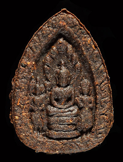  ***พระตรีกายเนื้อว่าน หลวงปู่แก้ว วัดละหารไร่ จ.ระยอง ปี2519 เนื้อแก่น้ำมันงาพระเจ้าตากสิน...