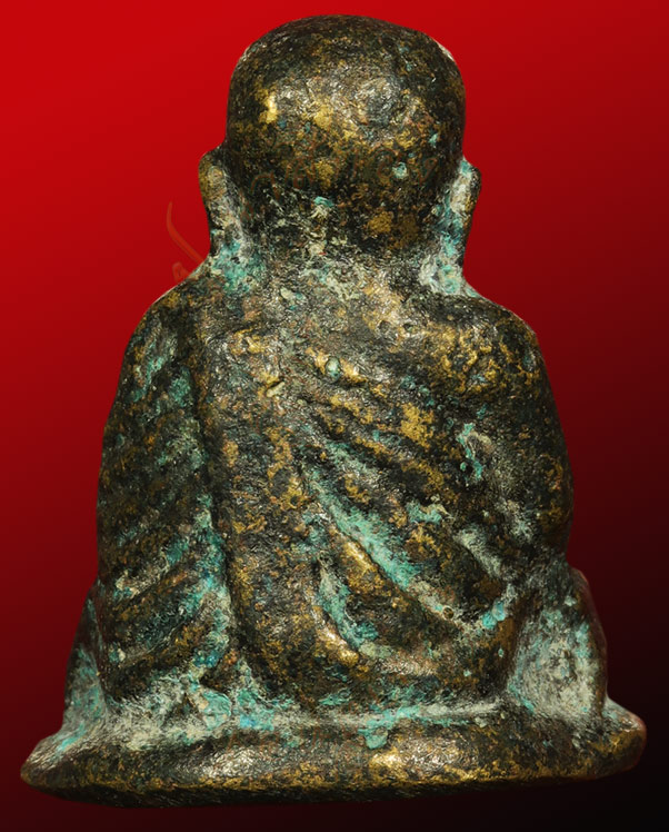 หลวงพ่อเงิน วัดบางคลาน  รุ่นปืนแตก พิมพ์ เศียรโต นิยม วัดคงคาราม อ.โพทะเล จ.พิจิตร