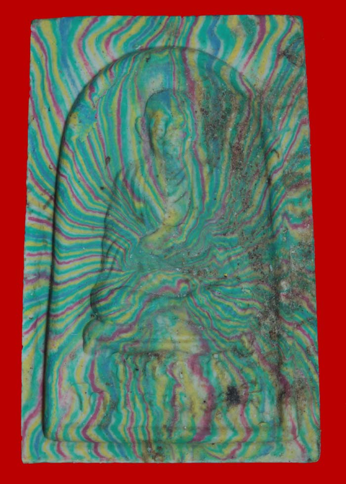 พระสมเด็จชินบัญชรหลวงพ่อแพ วัดพิกุลทอง เนื้อผงลายรัศมี ตะกรุดสามกษัตริย์ จ.สิงห์บุรี ปี ๒๕๓๙