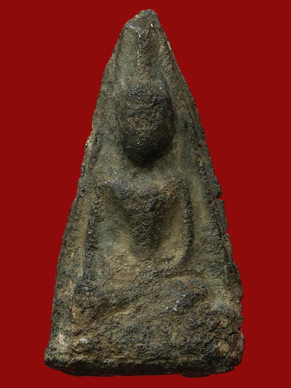 พระร่วงนั่ง เนื้อชินเงิน จ.สุโขทัย มาพร้อมบัตรรับรอง