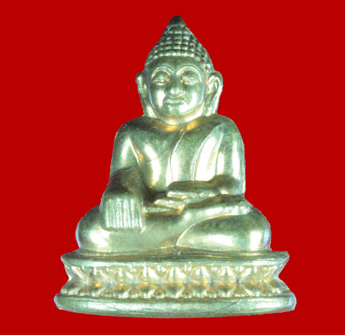 พระรูปเหมือนปั้ม รุ่นสำเร็จทุกประการ หลวงพ่อสำเร็จศักดิ์สิทธิ์ เนื้อสัมฤทธิ์ สระบุรี ปี ๒๕๕๔ # ๖๓๒