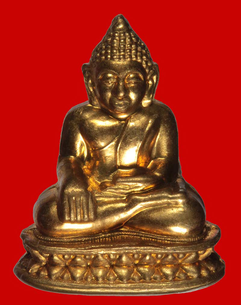 พระรูปเหมือนปั้ม รุ่นสำเร็จทุกประการ หลวงพ่อสำเร็จศักดิ์สิทธิ์ เนื้อสัมฤทธิ์ ปี ๒๕๕๔ หมายเลข ๙๕๑