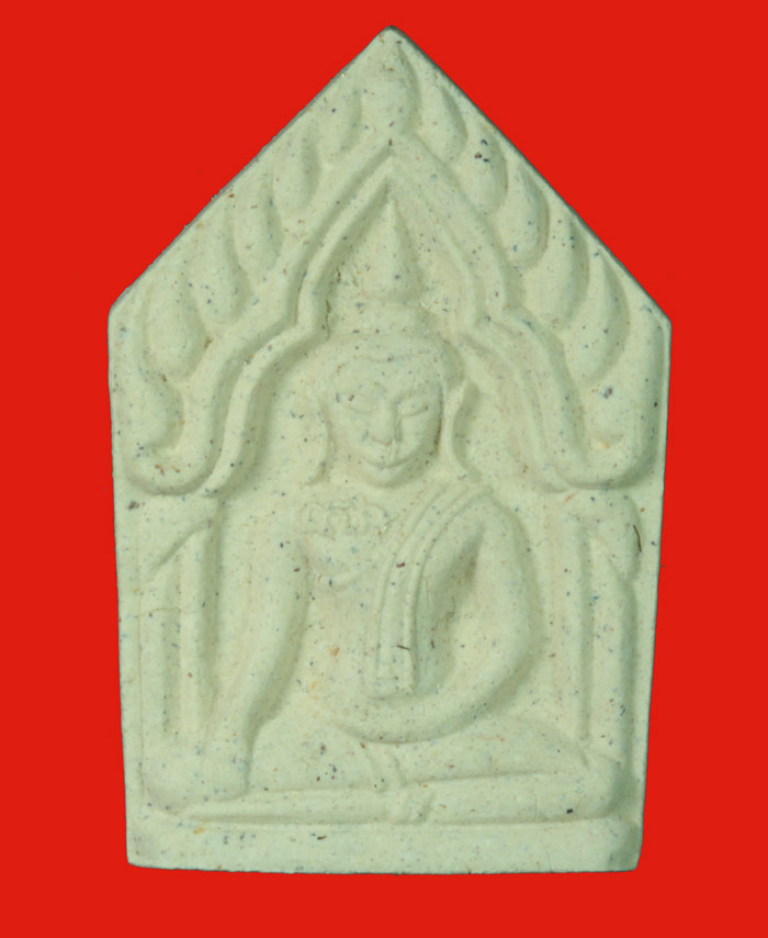 ขุนแผนเนื้อผงผสมเกศา หลวงพ่อไสว วัดปรีดาราม สมาพราน นครปฐม ปี  ๒๕๔๑ # 2