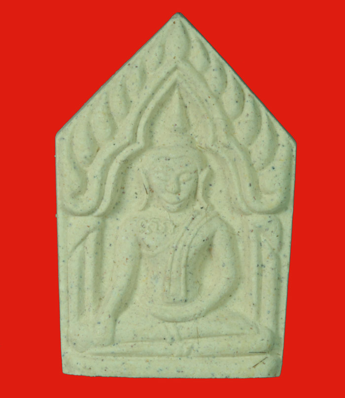 ขุนแผนเนื้อผงผสมเกศา หลวงพ่อไสว วัดปรีดาราม สมาพราน นครปฐม ปี  ๒๕๔๑ # 3