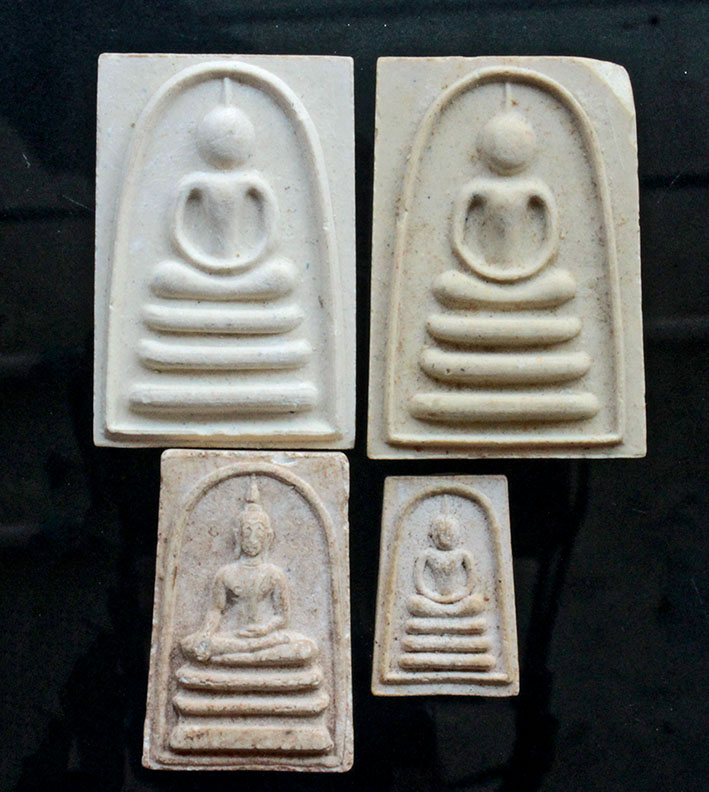 พระสมเด็จหลวงพ่อแพ วัดพิกุลทอง จำนวน 4 องค์ เคาะเดียว 320