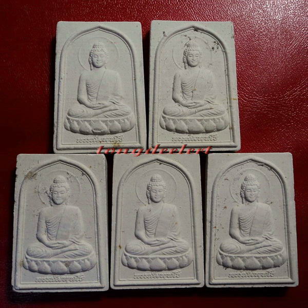 พระสัมพุทโธ หลวงพ่อเปิ่น วัดบางพระ จ.นครปฐม ปี 2537 สภาพสวย 5 องค์ค่ะ