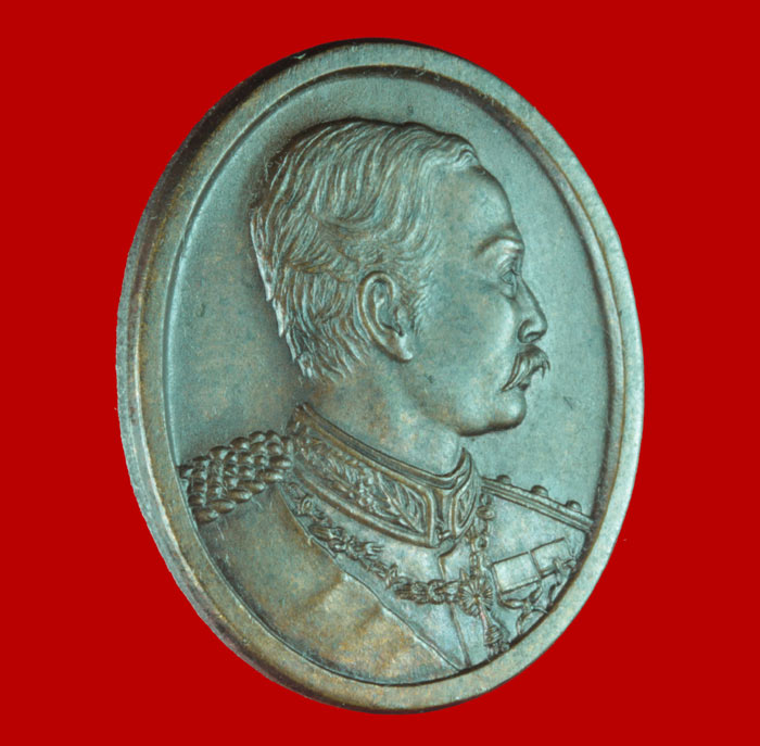 เหรียญ ร.๕ วัดนิเวศธรรมประวัติ อ.บางปะอิน พระนครศรีอยุธยา ปี ๒๕๒๗ 