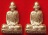 ***ยอดนิยม 2 องค์***หลวงพ่อพรหม ถาวโร วัดช่องแค พระรูปเหมือนปั้ม พิมพ์ก้นระฆัง เนื้อทองเหลือง พิมพ์ใ