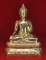 ***พระพุทธรูปศิลปะแบบสมัยเชียงแสนสิงห์ ๑ เนื้อทองเหลืองขัดเงา ขนาดหน้าตัก ๕ นิ้ว ขนาดความสูง 8.5 นิ้