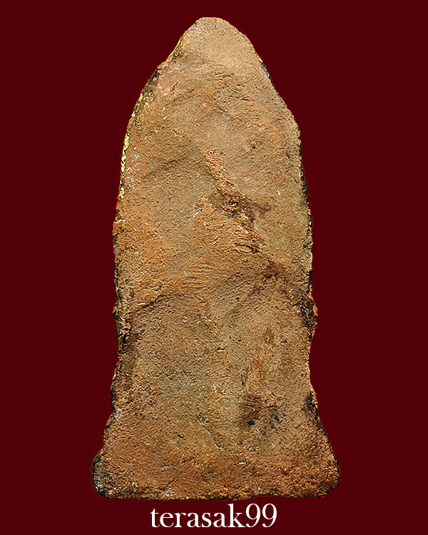 พระโคนสมอ กรุวังหน้า ปางรำพึง เนื้อดินลงรักปิดทองสวยๆ