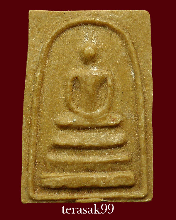 พระสมเด็จอกกระบอก เนื้อแหวกม่านทรงเจดีย์และโพธิ์9ใบ หลวงพ่อกวย วัดโฆสิตาราม จ.ชัยนาท(4)