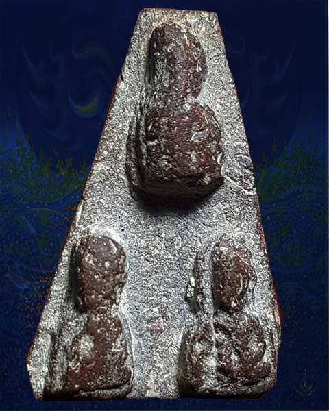 พระกรุนาดูนพิมพ์15อรหันต์ตัดสาม เนื้อนิยม