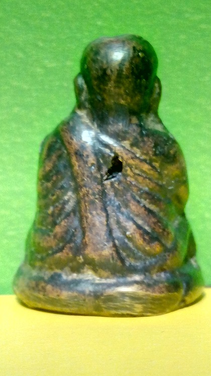 รูปหล่อหลวงพ่อเงิน วัดบางคลานรุ่นปืนแตกปี2528 พิมพ์นิยมเศียรโตหรือเศียรบาตร