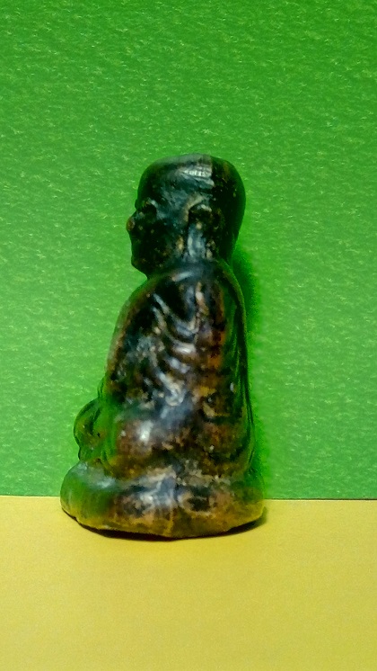 รูปหล่อหลวงพ่อเงิน วัดบางคลานรุ่นปืนแตกปี2528 พิมพ์นิยมเศียรโตหรือเศียรบาตร