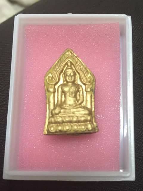 ขุนแผนทรงพลเล็ก หลวงปู่หมุน หลังฝังปรกหนุมาน เกศา ตะกรุด3ดอก พลอยเสก รุ่นสมปรารถนา ปี 2543