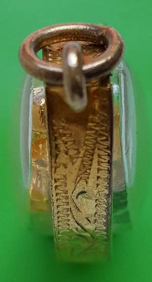 พระเกจิหลวงปู่เชย อายุ ๘๐ ปี กะไหล่ทอง กรอบทองไมคร่อน