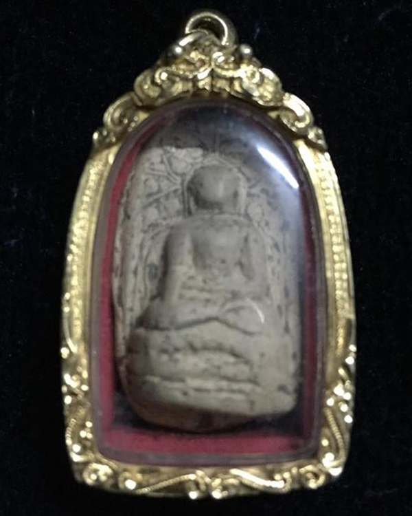 พระคงกรุเก่า ลำพูน พร้อมตลับทอง