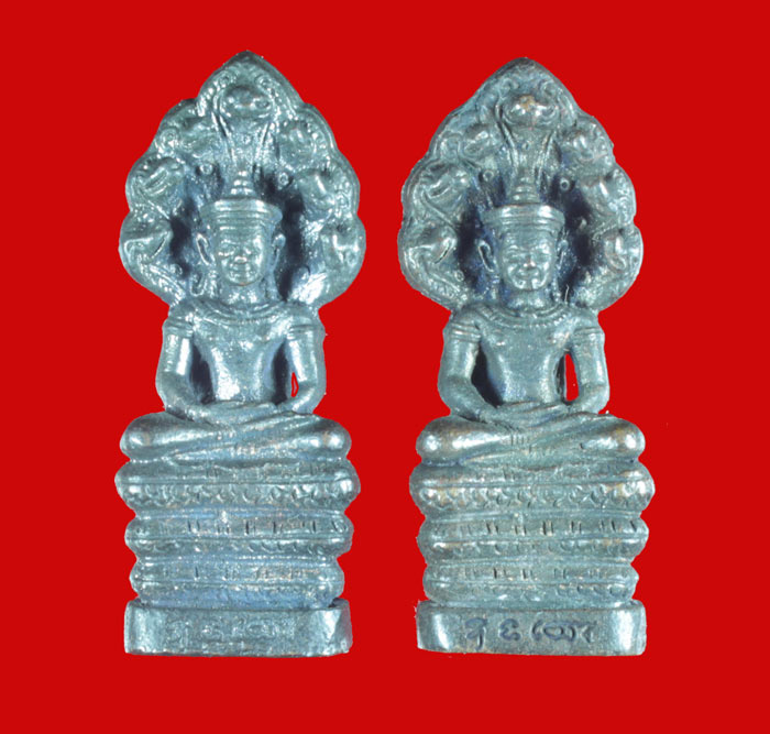 พระนาคปรก วัดเสมียนนารี กทม. 2องค์ 