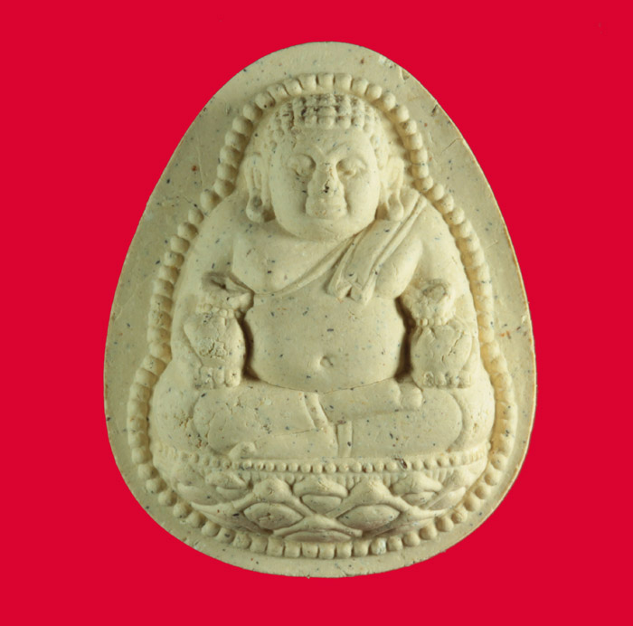 พระสังกัจจายน์เนื้อผง หลวงพ่อไสว วัดปรีดาราม นครปฐม ปี ๒๕๔๑ # 2