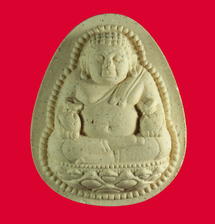 พระสังกัจจายเนื้อผง หลวงพ่อไสว วัดปรีดาราม นครปฐม ปี ๒๕๔๑ # 3