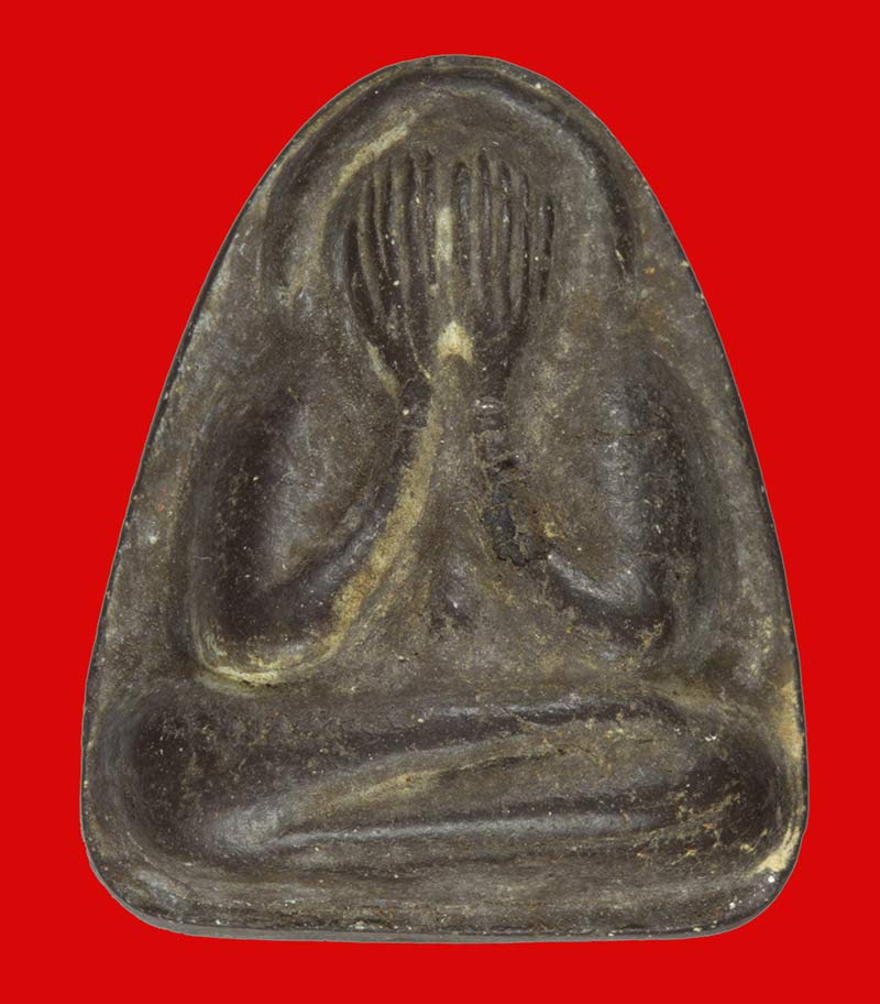 พระปิดตารุ่นแรก หลวงพ่อไสว ฐิตวณฺโณ วัดปรีดาราม จ.นครปฐม เนื้อผง # 1