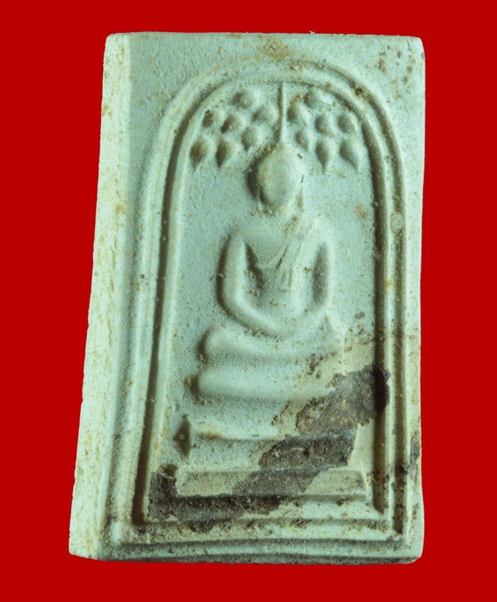 พระสมเด็จพิมพ์ปรกโพธิ์ยอดคุ้มครอง หลวงปู่แหวน สุจิณฺโณ วัดดอยแม่ปั๋ง อ.พร้าว จ.เชียงใหม่ ปี ๒๕๑๖ # 2